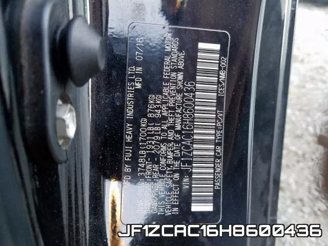 JF1ZCAC16H8600436 фото 2