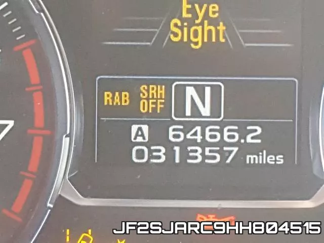 JF2SJARC9HH804515 фото 9