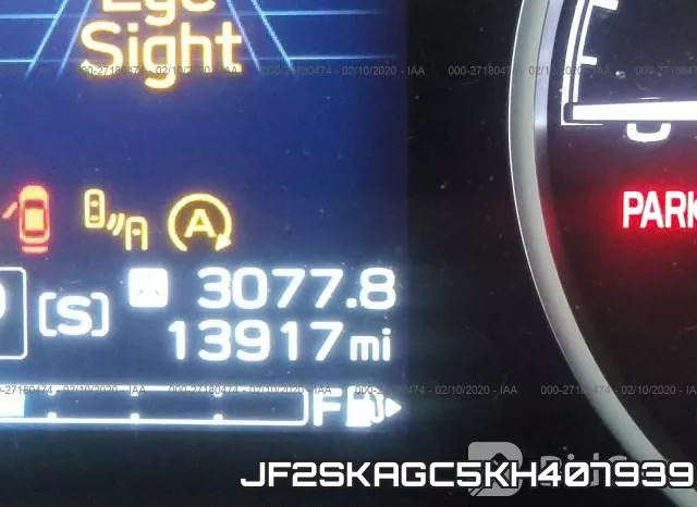 JF2SKAGC5KH407939 фото 8