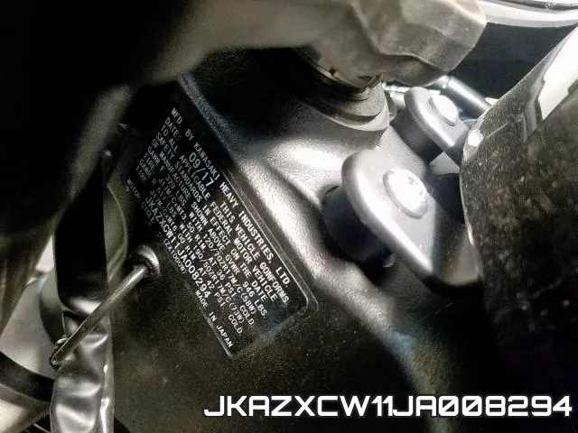 JKAZXCW11JA008294 фото 2