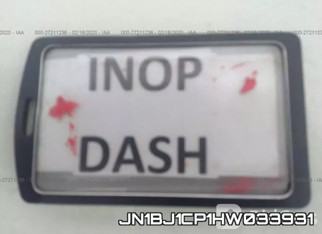 JN1BJ1CP1HW033931 фото 8