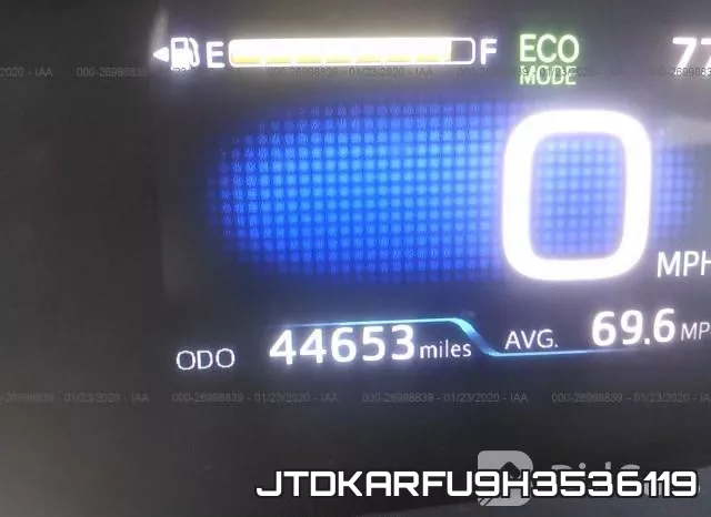 JTDKARFU9H3536119 фото 8