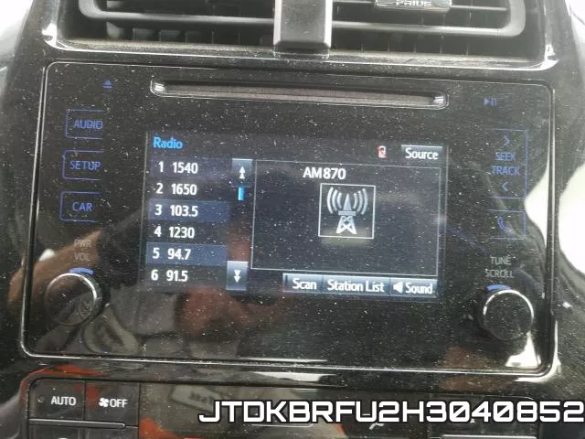 JTDKBRFU2H3040852 фото 10