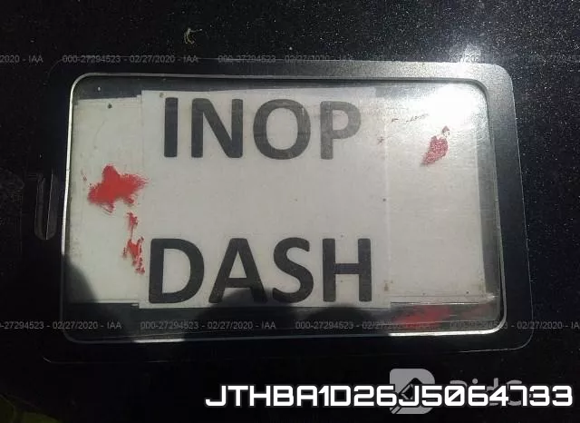 JTHBA1D26J5064733 фото 8