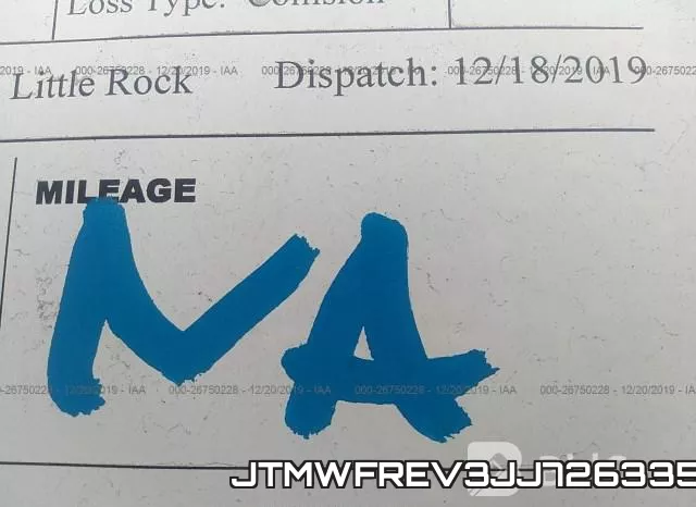JTMWFREV3JJ726335 фото 8