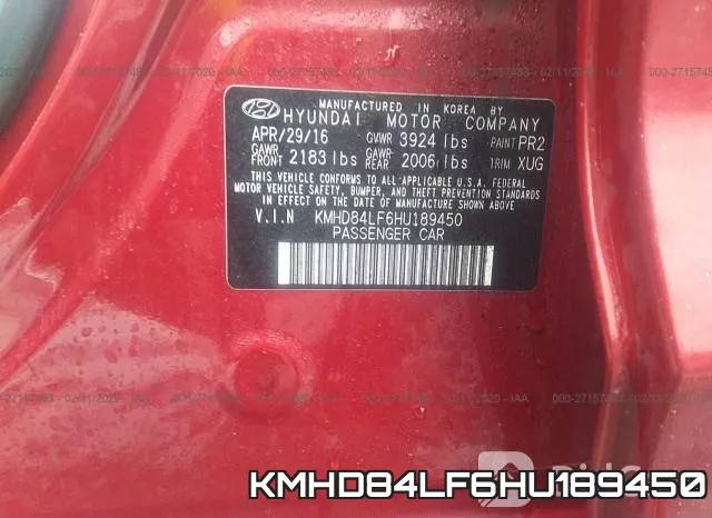 KMHD84LF6HU189450 фото 10