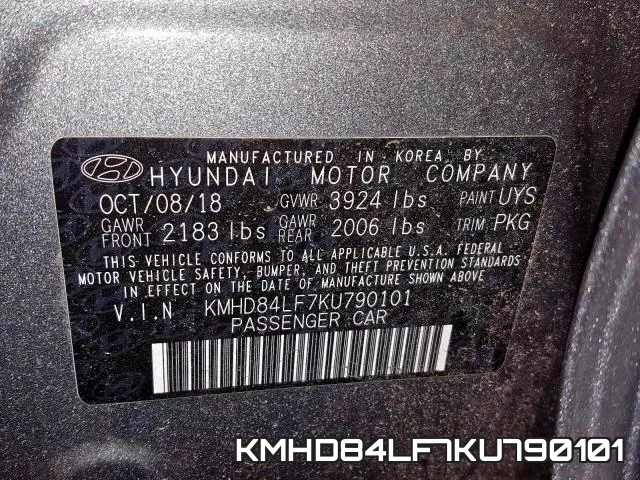KMHD84LF7KU790101 фото 2