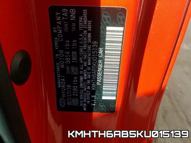 KMHTH6AB5KU015139 фото 2