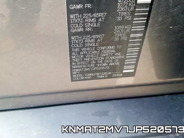 KNMAT2MV7JP520573 фото 2