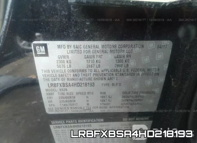 LRBFXBSA4HD218193 фото 10