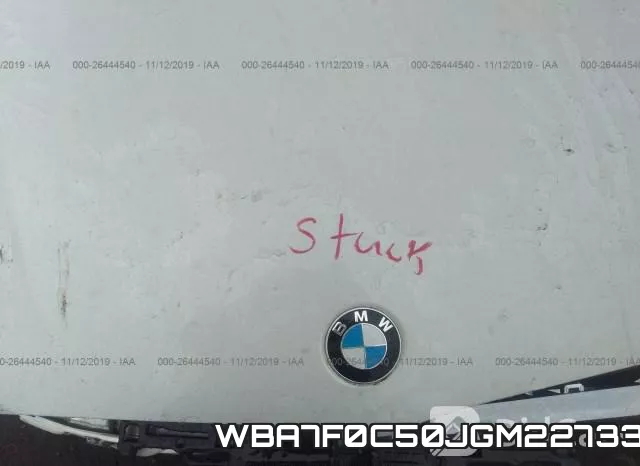 WBA7F0C50JGM22733 фото 2