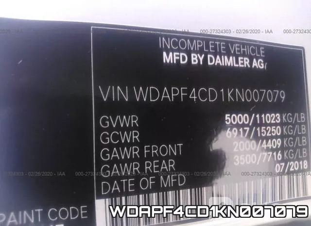 WDAPF4CD1KN007079 фото 10
