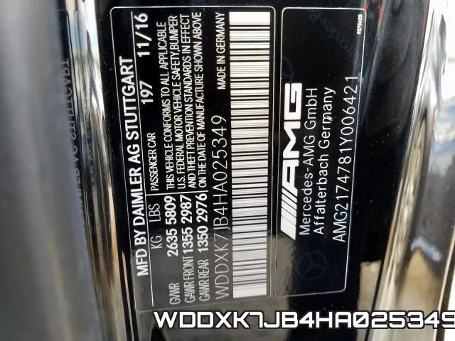 WDDXK7JB4HA025349 фото 2