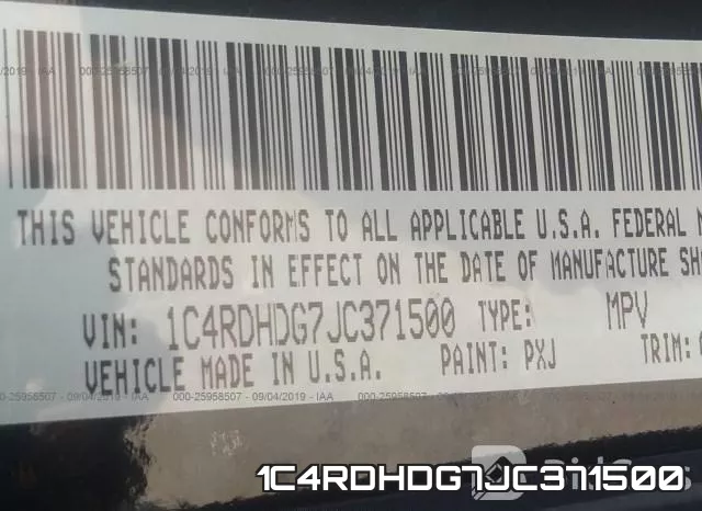 1C4RDHDG7JC371500 фото 10