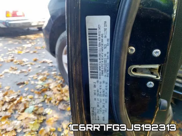 1C6RR7FG3JS192313 фото 2