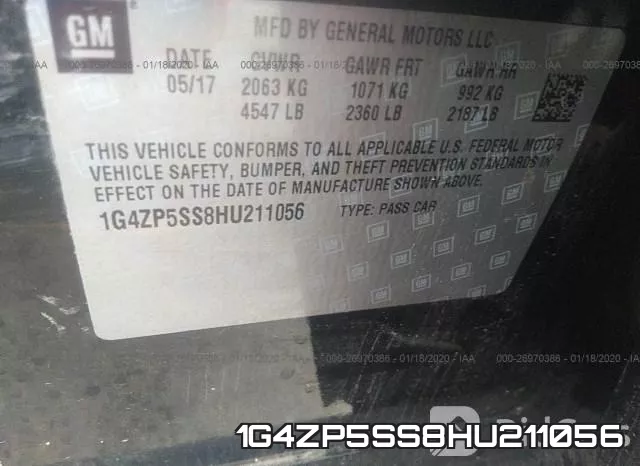 1G4ZP5SS8HU211056 фото 10