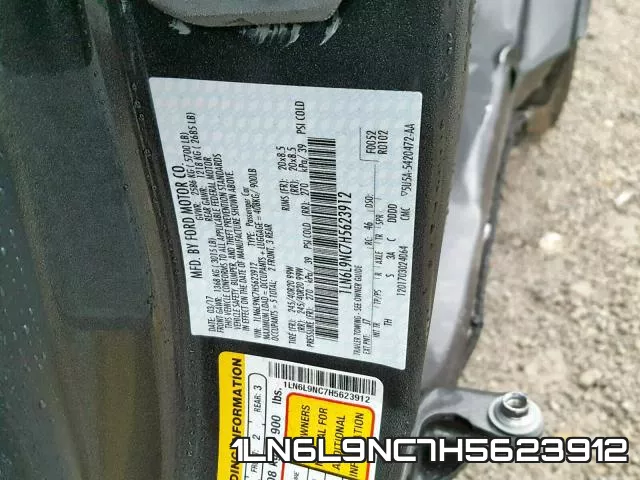 1LN6L9NC7H5623912 фото 2