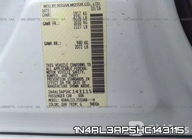 1N4AL3AP5HC143115 фото 10