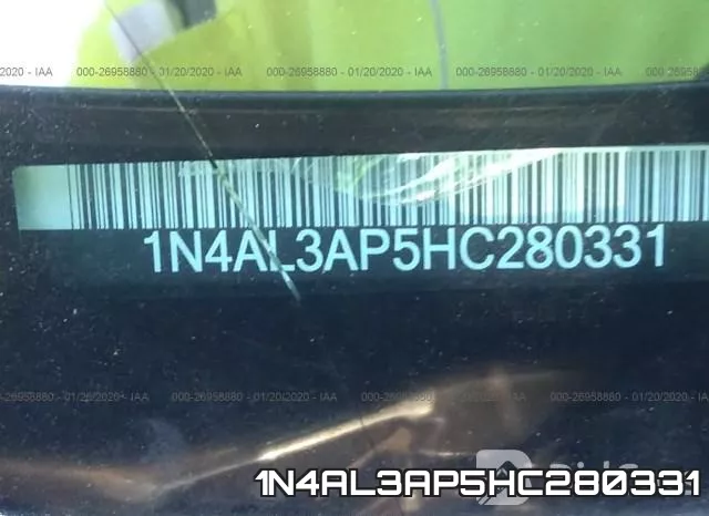 1N4AL3AP5HC280331 фото 10