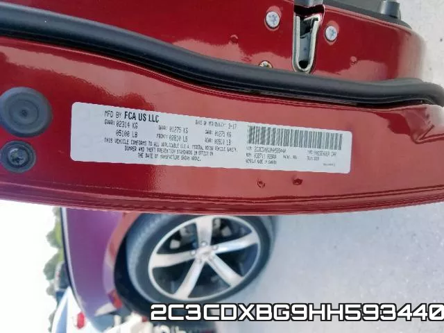 2C3CDXBG9HH593440 фото 2