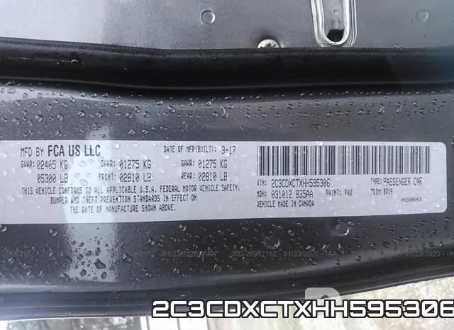 2C3CDXCTXHH595306 фото 10