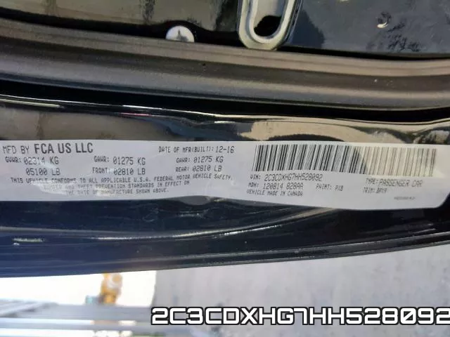 2C3CDXHG7HH528092 фото 2