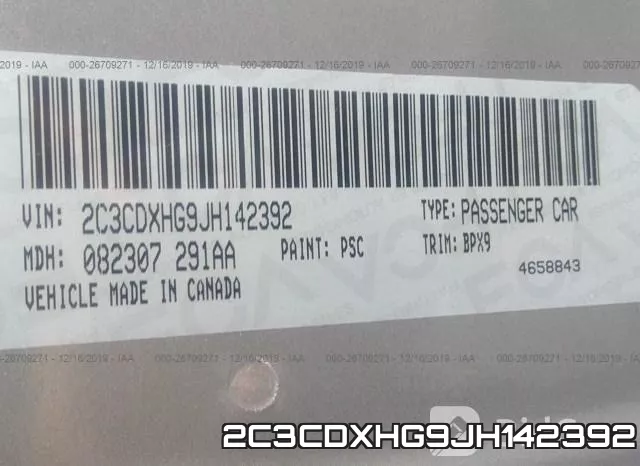 2C3CDXHG9JH142392 фото 10