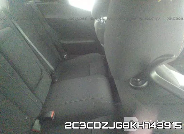 2C3CDZJG8KH743915 фото 9