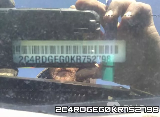 2C4RDGEG0KR752798 фото 10