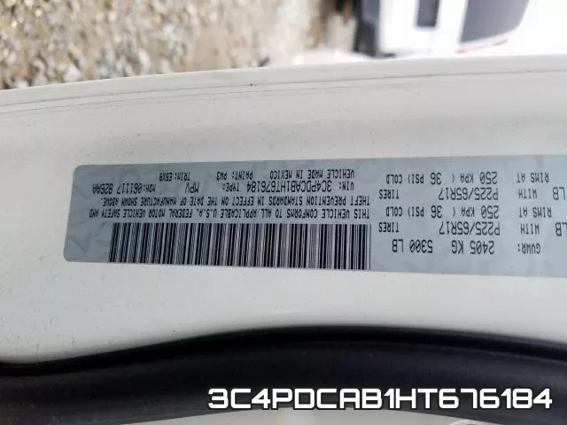 3C4PDCAB1HT676184 фото 2