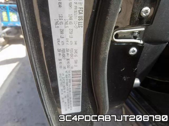 3C4PDCAB7JT208790 фото 2