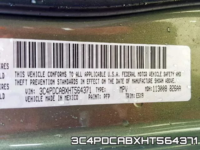 3C4PDCABXHT564371 фото 2