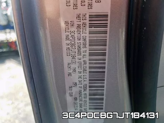 3C4PDCBG7JT184131 фото 2