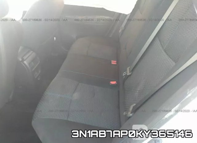 3N1AB7AP0KY365146 фото 9