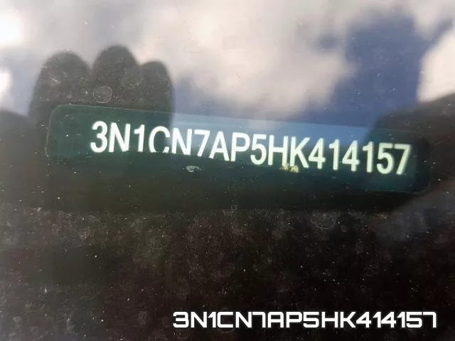 3N1CN7AP5HK414157 фото 2