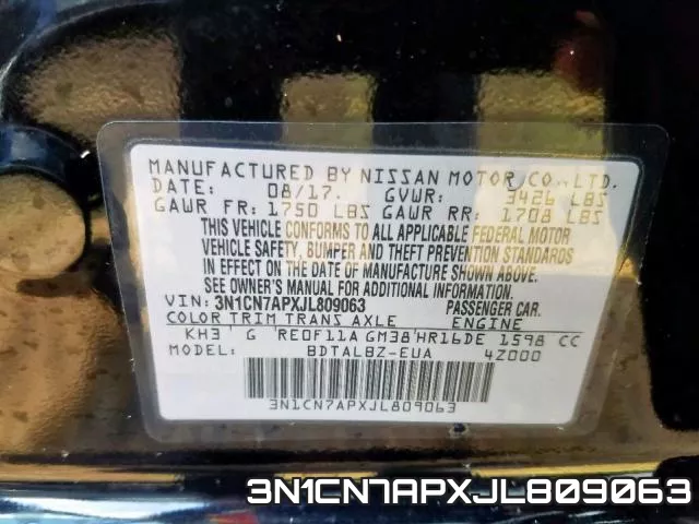 3N1CN7APXJL809063 фото 2
