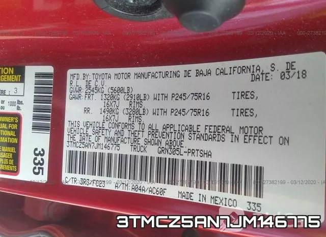 3TMCZ5AN7JM146775 фото 10