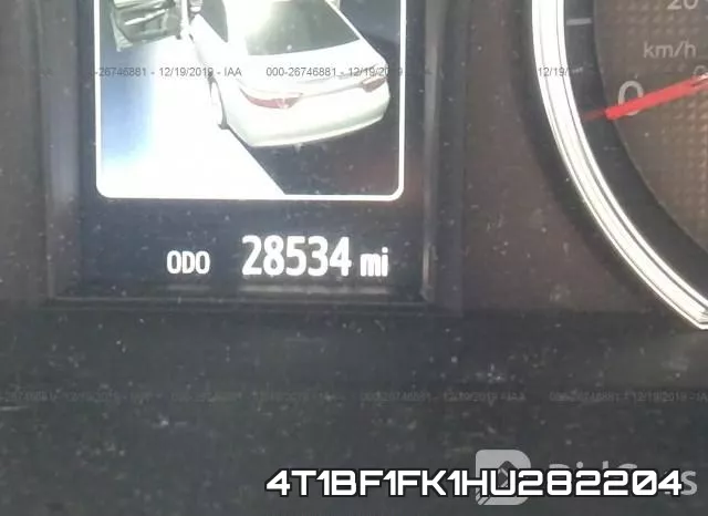 4T1BF1FK1HU282204 фото 8