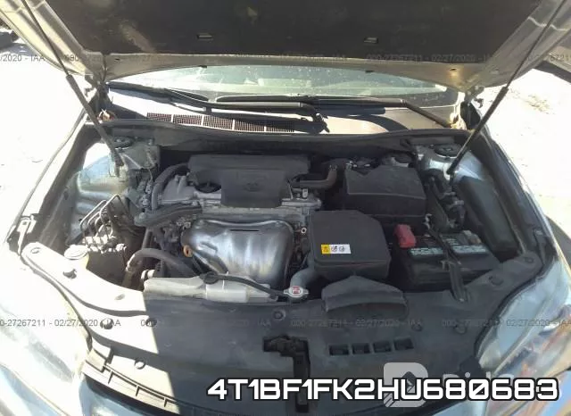 4T1BF1FK2HU680683 фото 2