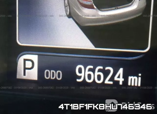 4T1BF1FK8HU746346 фото 8
