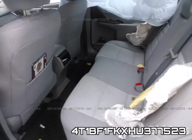 4T1BF1FKXHU377523 фото 9