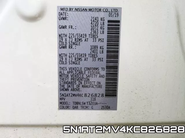5N1AT2MV4KC826828 фото 2
