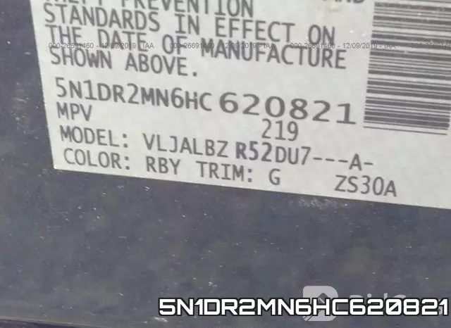 5N1DR2MN6HC620821 фото 10