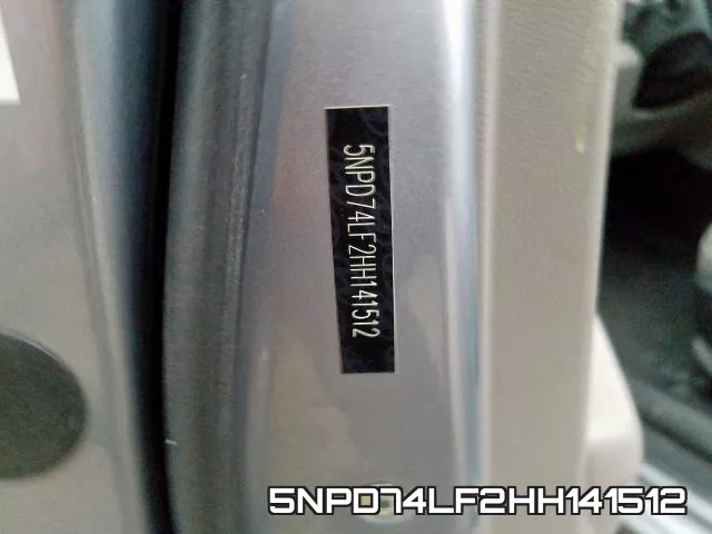 5NPD74LF2HH141512 фото 2