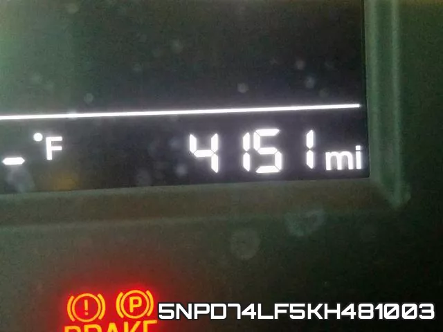 5NPD74LF5KH481003 фото 9