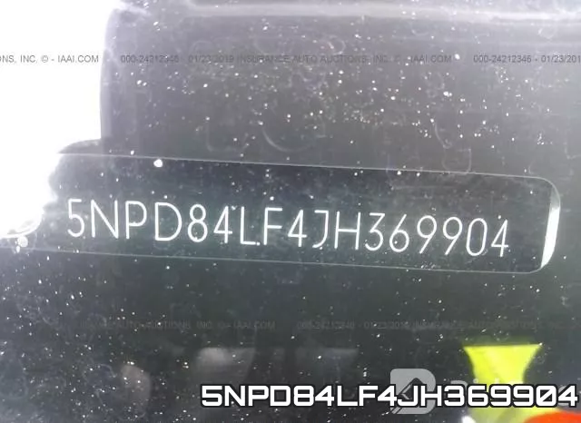 5NPD84LF4JH369904 фото 10