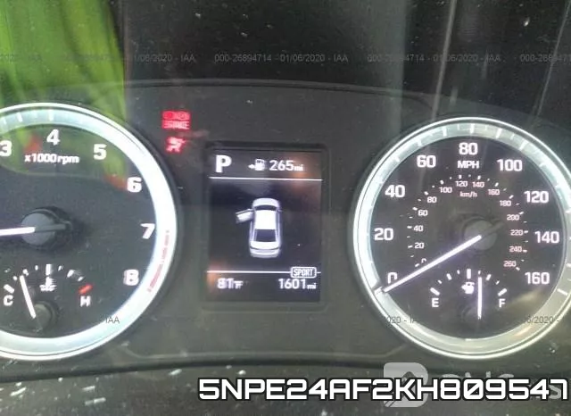 5NPE24AF2KH809547 фото 8