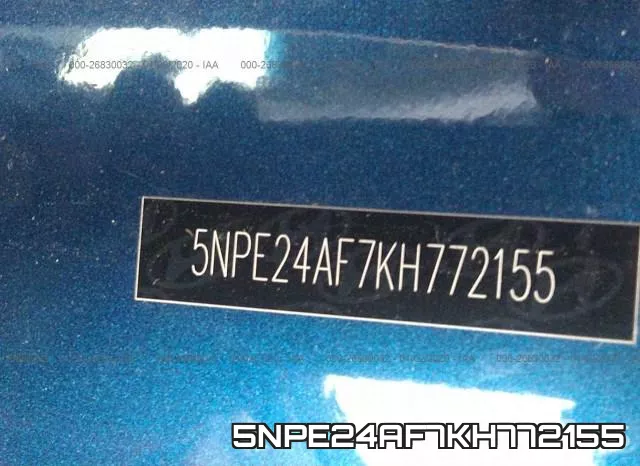 5NPE24AF7KH772155 фото 10