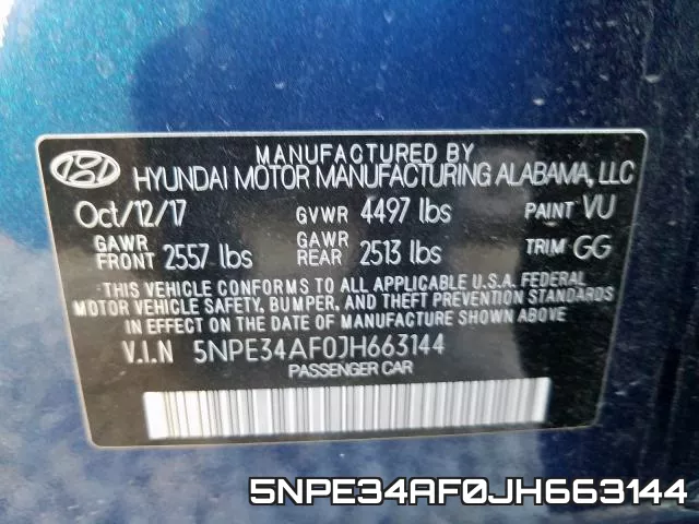 5NPE34AF0JH663144 фото 2