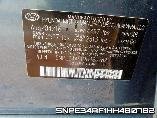 5NPE34AF1HH480782 фото 2
